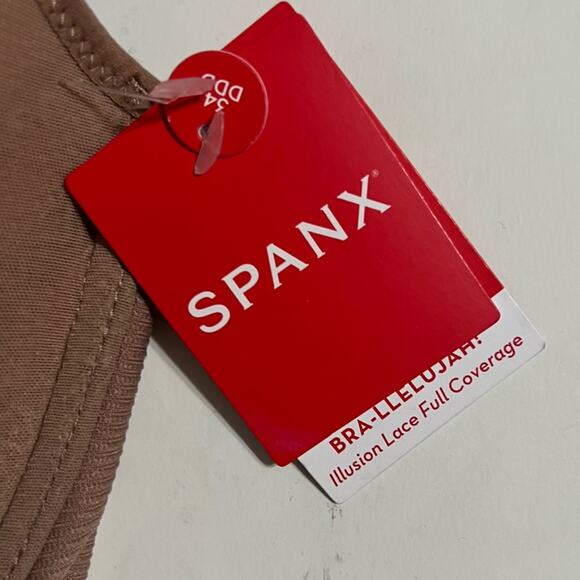 Spanx Bra-Llelujah Illusion Lace Full Coverage 32DDD - Picture 7 of 13